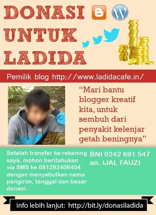 Flyer Donasi Ladida