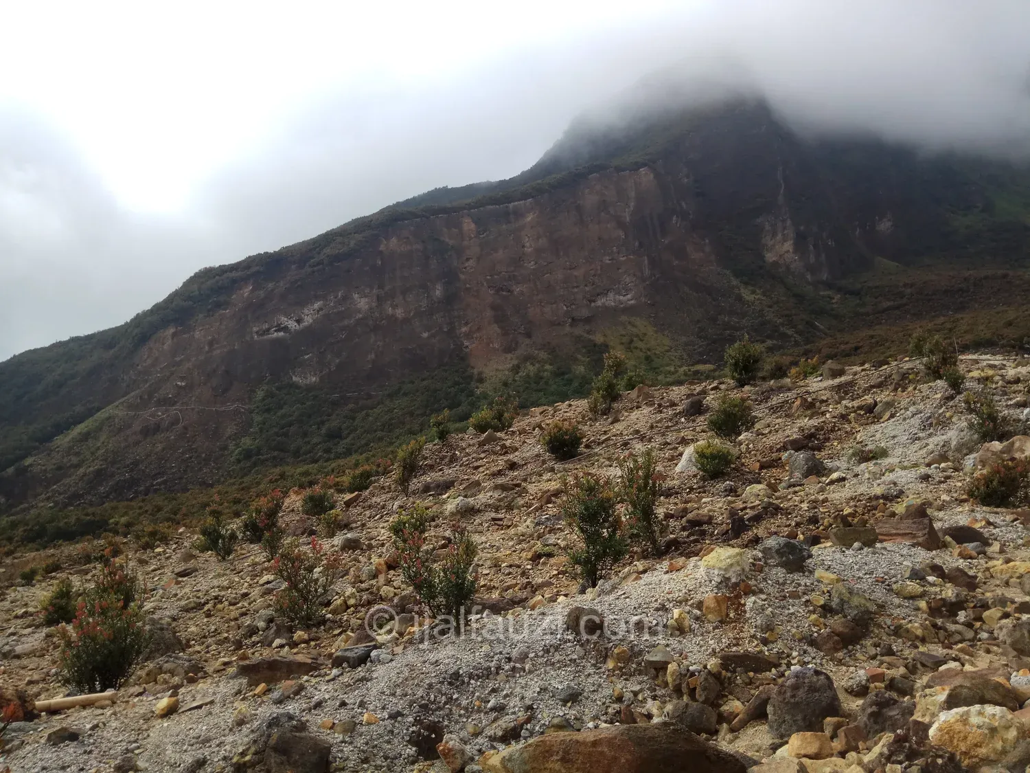 Fun Hiking to Papandayan