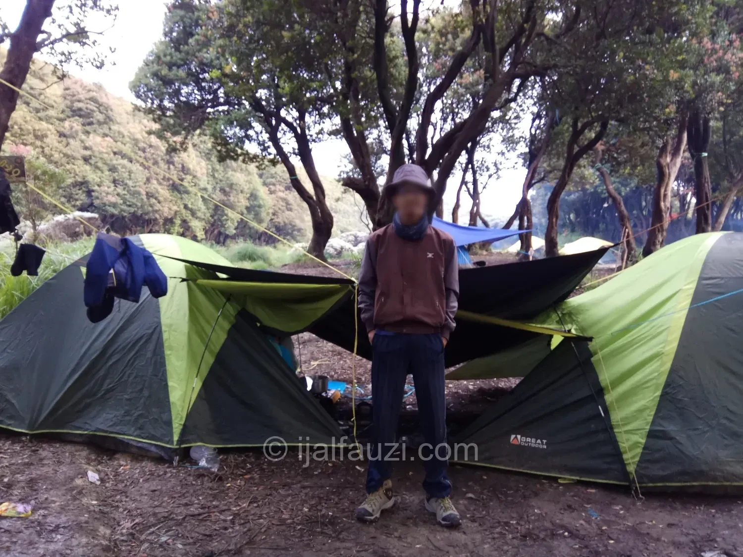 Fun Hiking to Papandayan