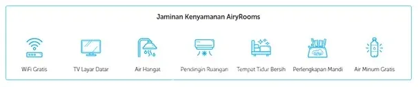 Jaminan Kenyamanan Airyrooms