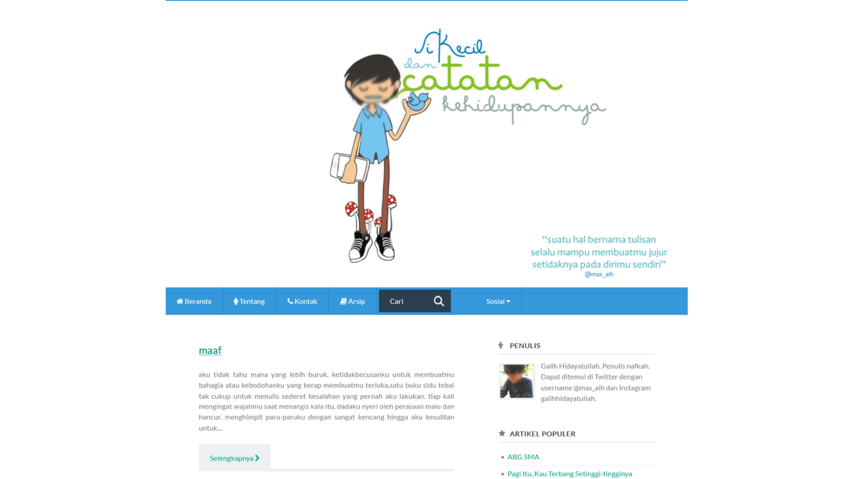 Puisi Mas Aih Featured Image