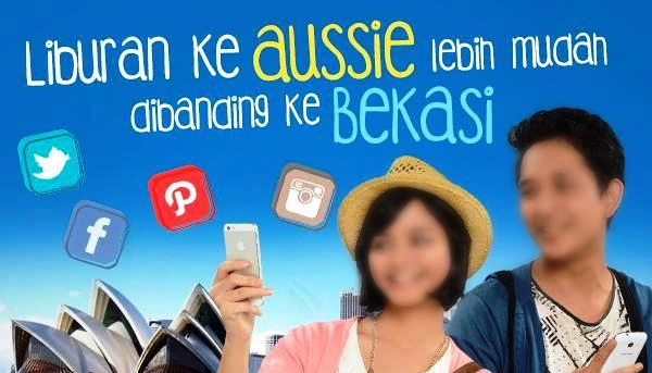 Liburan ke Aussie lebih mudah dibanding ke Bekasi