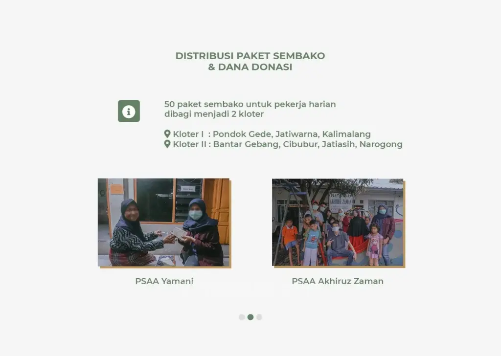 Distribusi Baksos Covid19 Social Squad